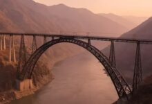 chenab railway bridge
