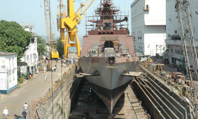 ship building in india