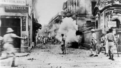 The Partition of India in August 1947