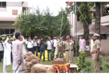 RSS Sarsanghchalak Mohan Bhagwat hoists Tricolour at RSS Headquarters in Nagpur