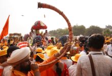 कुंभमेळा धर्मध्वजाची नगर प्रदक्षिणा मिरवणूक